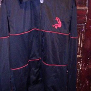 Shaq Black hooded xl mens basketball jacket